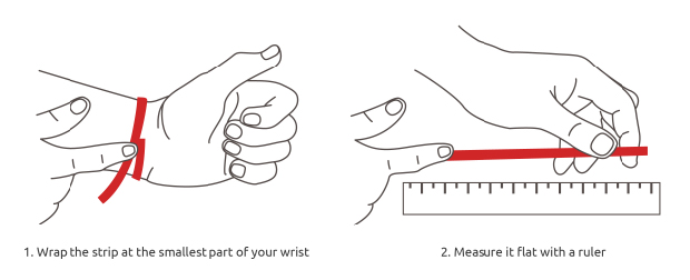 bracelet size chart