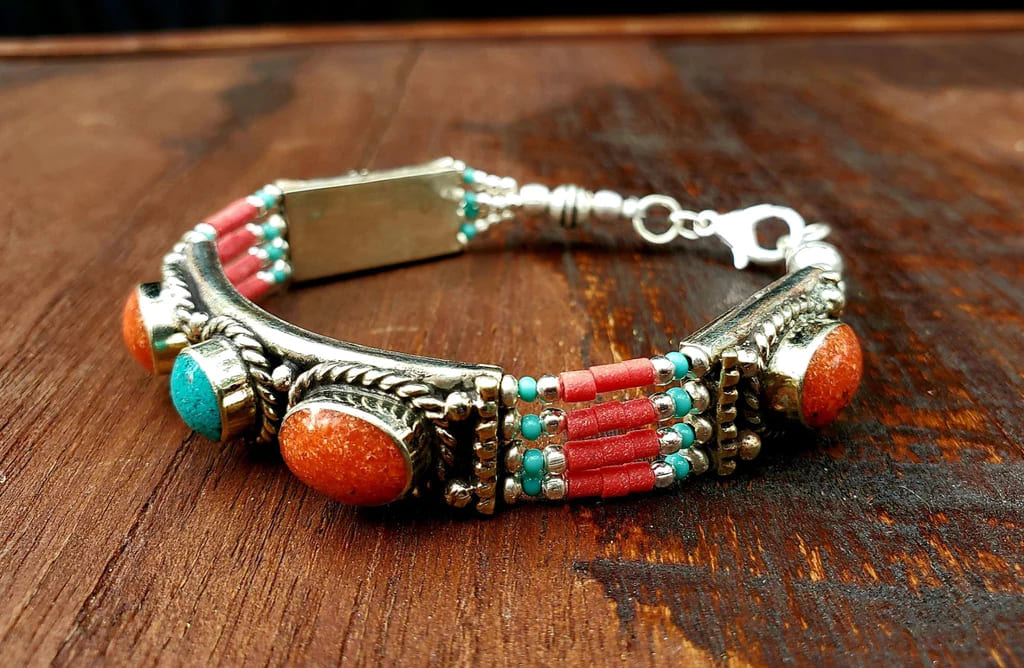 Tibetan silver bracelets