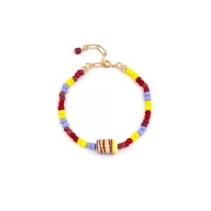 handmade colorful everyday beaded bracelet