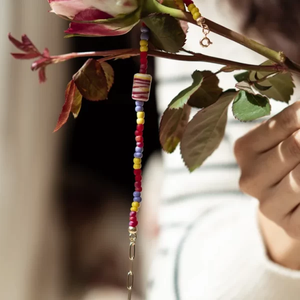 handmade colorful everyday beaded bracelet