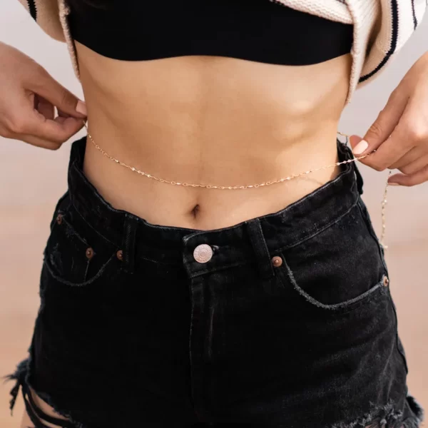 belly chain body jewelry