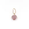 handmade heart dangle earrings for no piercing