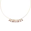 handmade everyday chain bead charms necklace